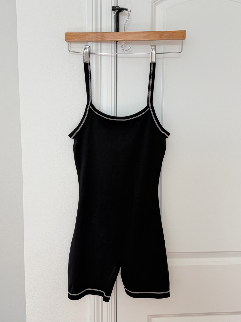 Nike Black Romper with Contrast Stitching